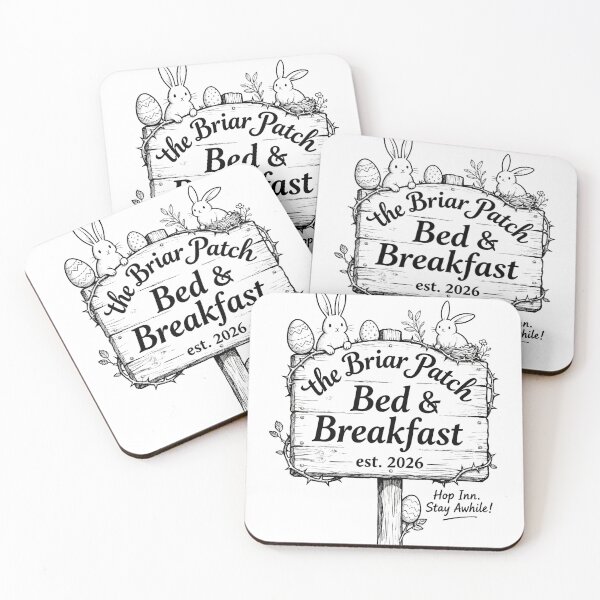 Item preview, The Briar Patch Easter Bed & Breakfast designed and sold by Birdie and Flynn.