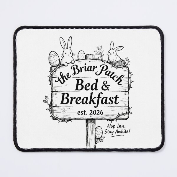 Item preview, The Briar Patch Easter Bed & Breakfast designed and sold by Birdie and Flynn.
