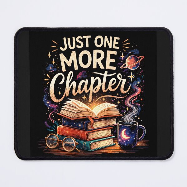 Item preview, Just One More Chapter Shirt, Funny Book Lover Gift, Reading Humor Tee, Bookworm Shirt, Reader Life Design designed and sold by UrbanCanvvas.