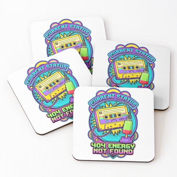 Item preview, Four Not Four Energy Not Found Retro Casete Tape Pixel Art Design designed and sold by LineLoo.