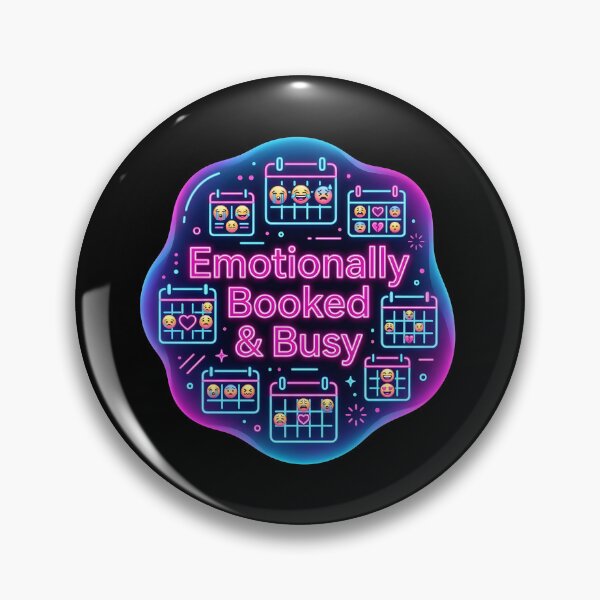 Item preview, Emotionally booked and busy | Counselor designed and sold by SocialStaticz.