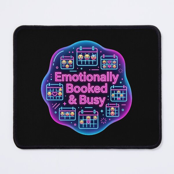 Item preview, Emotionally booked and busy | Counselor designed and sold by SocialStaticz.
