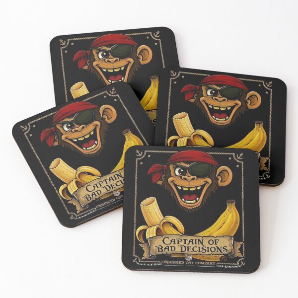 Item preview, Captain of Bad Decisions designed and sold by UnhingedCat Co..