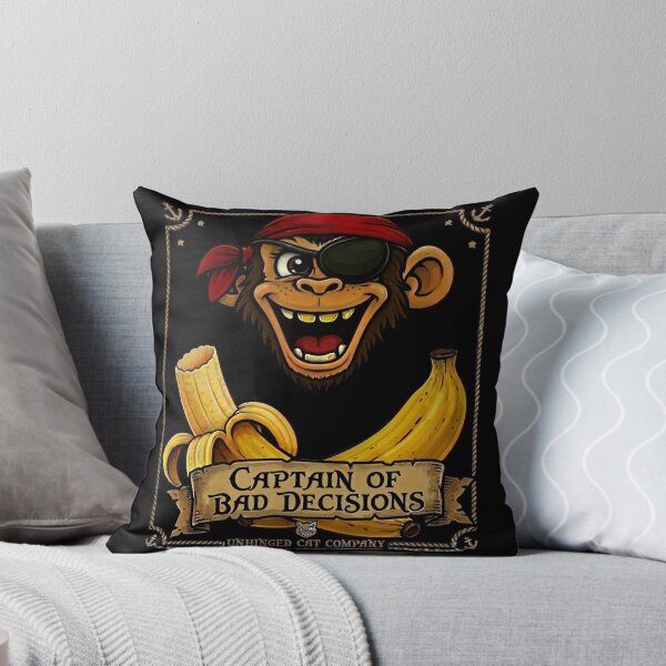 Item preview, Captain of Bad Decisions designed and sold by UnhingedCat Co..