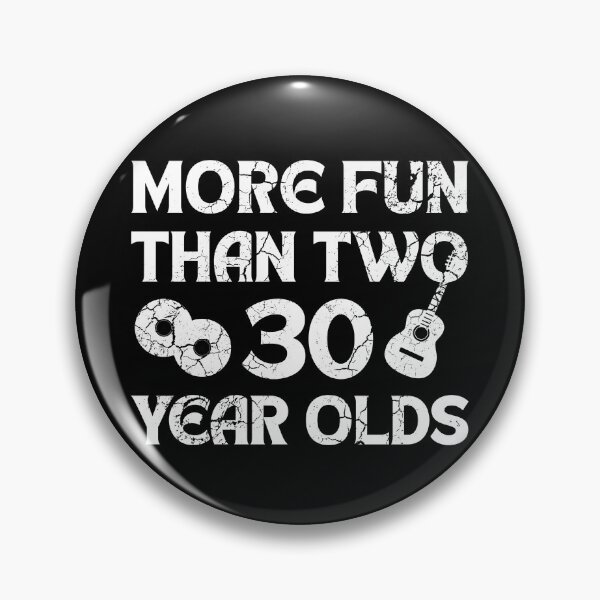 Item preview, More Fun Than Two 30 Year Olds Funny 60th Birthday Gift Vintage Music Design designed and sold by MargaretEveShop.