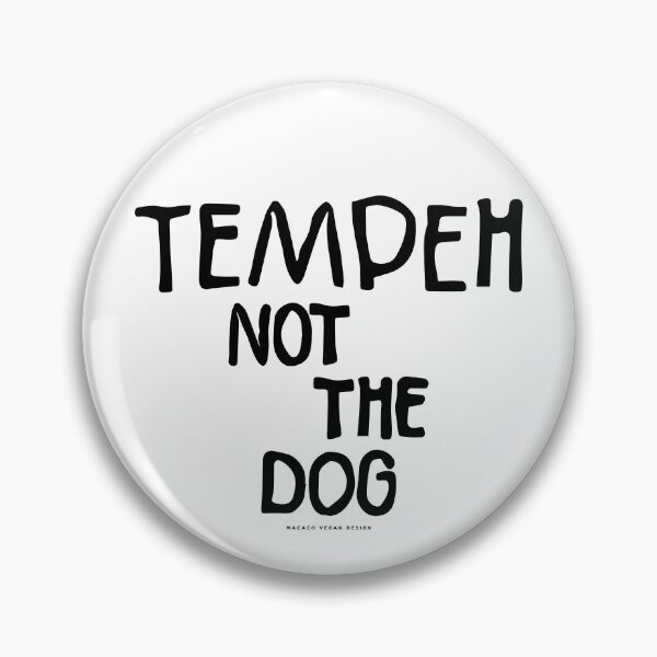 Item preview, 'Temple of the Dog' vegan style! - Black lettering designed and sold by Macaco-Vegan-Design.