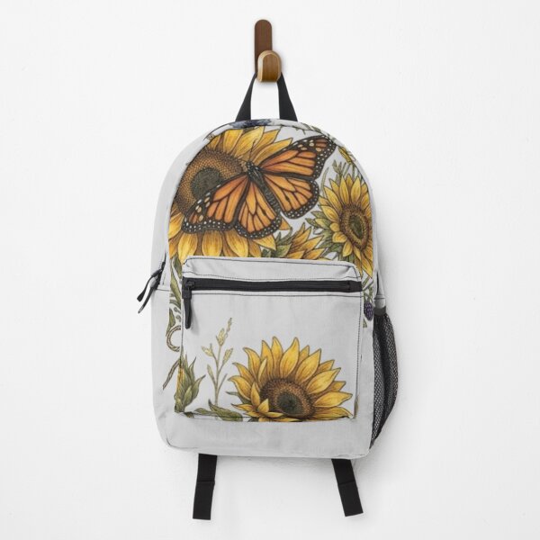 Item preview, Sunflower Bouquet with Monarch Butterfly designed and sold by UkieSun.