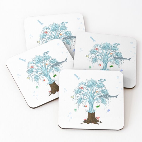 Item preview, The Living Ocean Tree designed and sold by Logic to Canvas.