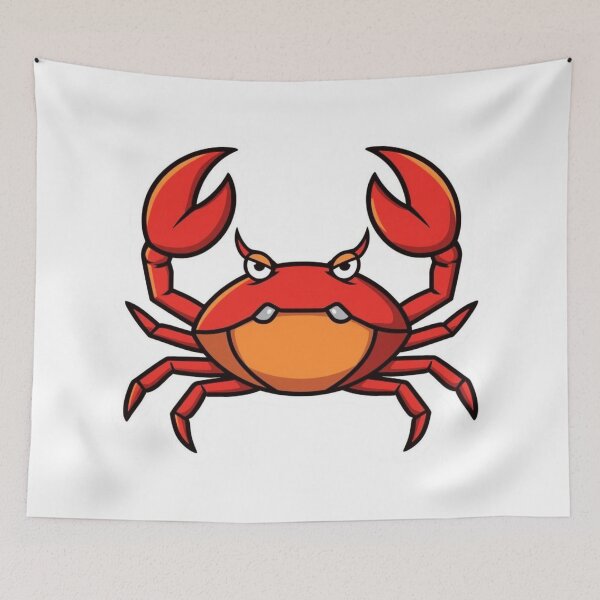 Item preview, Crab Rave Party Funny Dance Meme Sticker designed and sold by NeonNerd Studio.