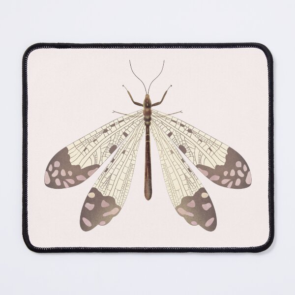 Item preview, This detailed illustration captures the ethereal beauty of a Spotted Wing Antlion designed and sold by Grin Katalina Floral Patterns & Cozy Art.