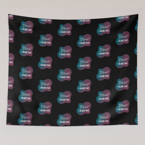 Item preview, I heard that | Counselor designed and sold by SocialStaticz.