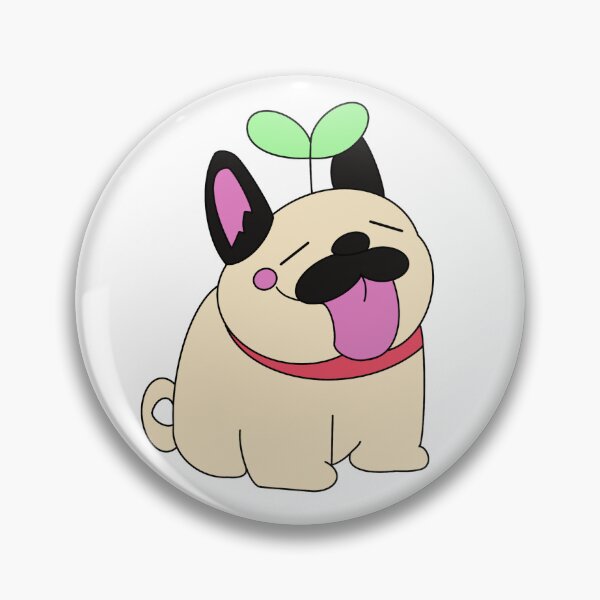 Item preview, Pugsly designed and sold by Byte Sized Artworks.