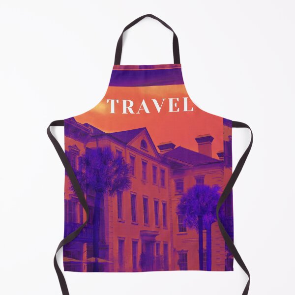 Item preview, Travel Purple Orange Charleston Photo Design designed and sold by chucktownjax.