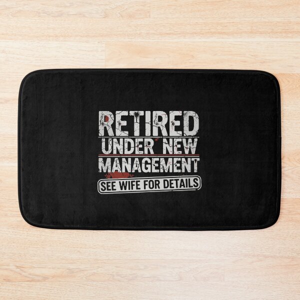 Item preview, Gritty Retired Under New Management Husband Joke designed and sold by PopStars1993.