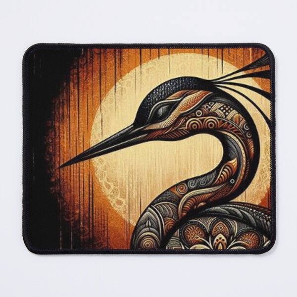 Item preview, The Wild Heron, tribal art style  designed and sold by Shs-Kenya.