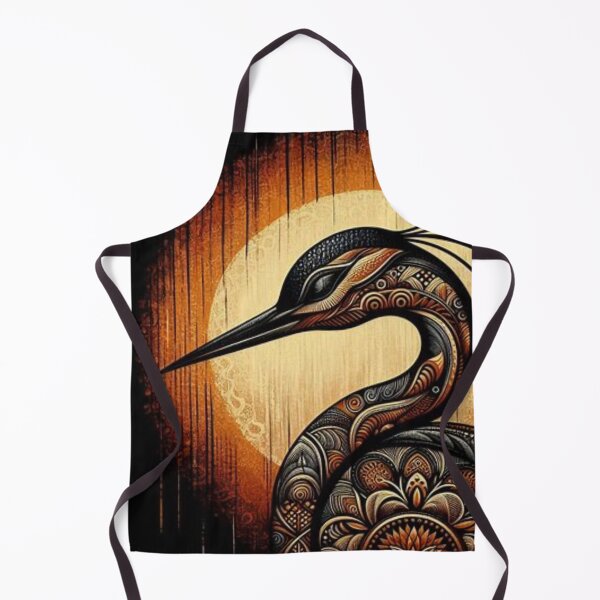Item preview, The Wild Heron, tribal art style designed and sold by Shs-Kenya.