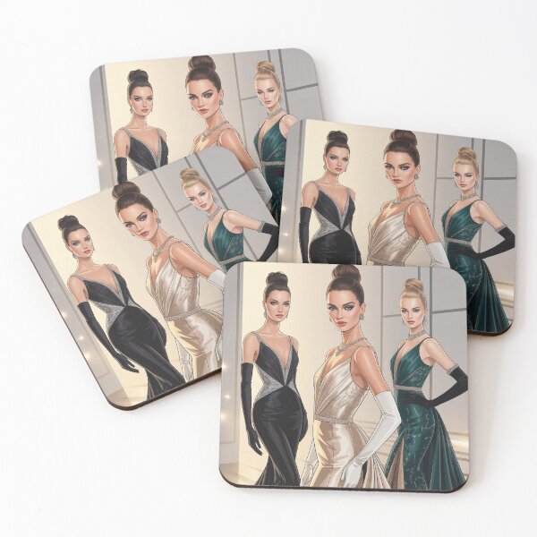 Item preview, Fashion illustration: elegant and luxurious designed and sold by BenCoStyle.