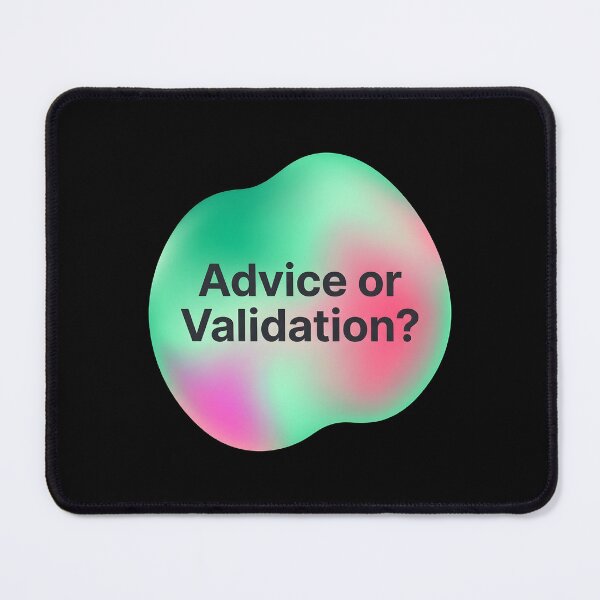 Item preview, Advice or validation | Counselor designed and sold by SocialStaticz.