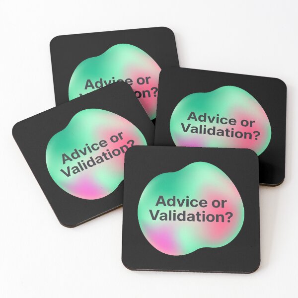 Item preview, Advice or validation | Counselor designed and sold by SocialStaticz.