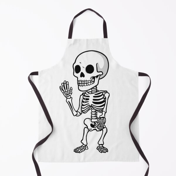 Item preview, Still Waiting Skeleton Patient Funny Relatable Sticker designed and sold by NeonNerdStudio.