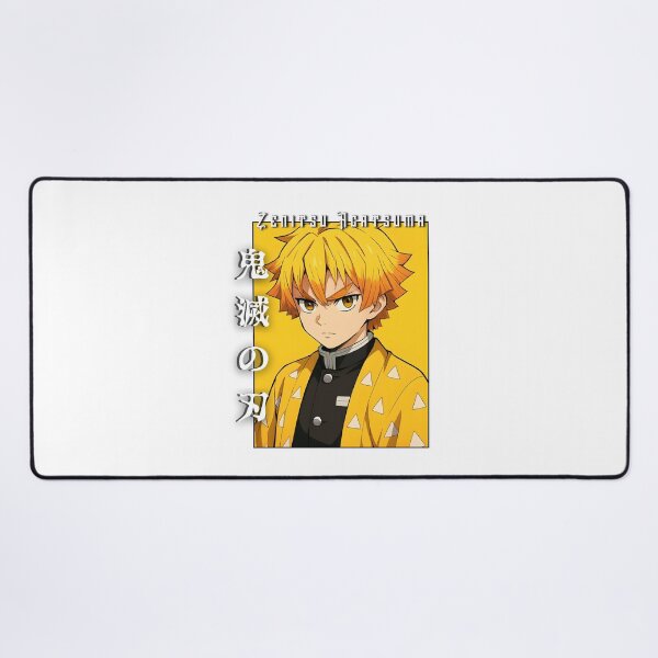 Item preview, Yellow‑Haori Lightning Warrior – Fierce Anime Portrait designed and sold by lamiarte.