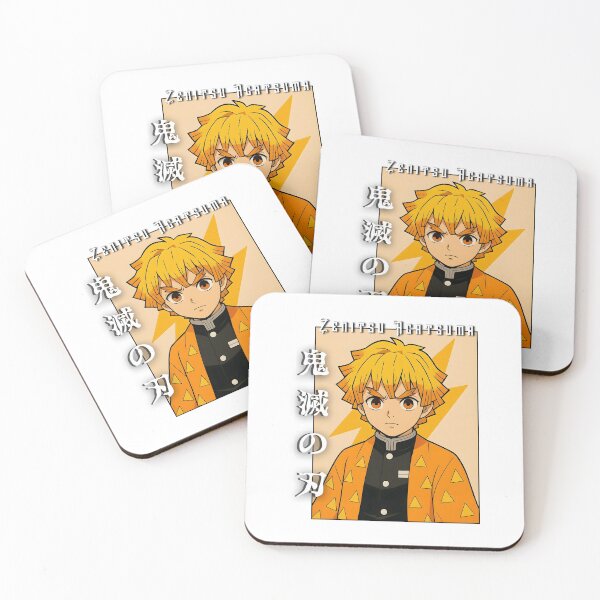 Item preview, Yellow‑Haori Lightning Warrior – Fierce Anime Portrait designed and sold by lamiarte.
