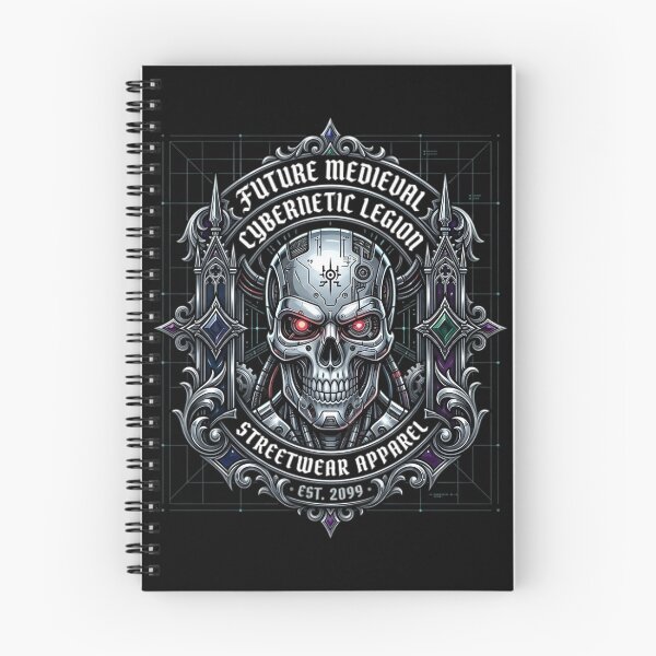 Item preview, Cybernetic Skull Neo Gothic Crest designed and sold by FUIRY .