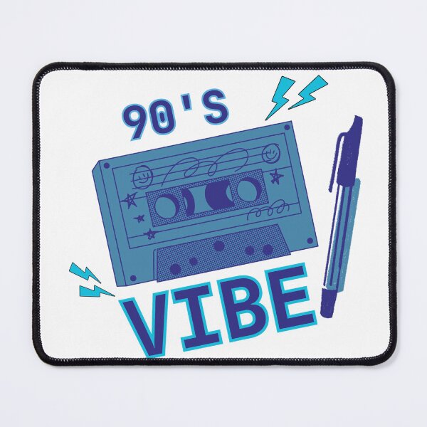 Item preview, 90's Vibe Retro Cassette Tape Synthwave Art designed and sold by The Design Asset Station.