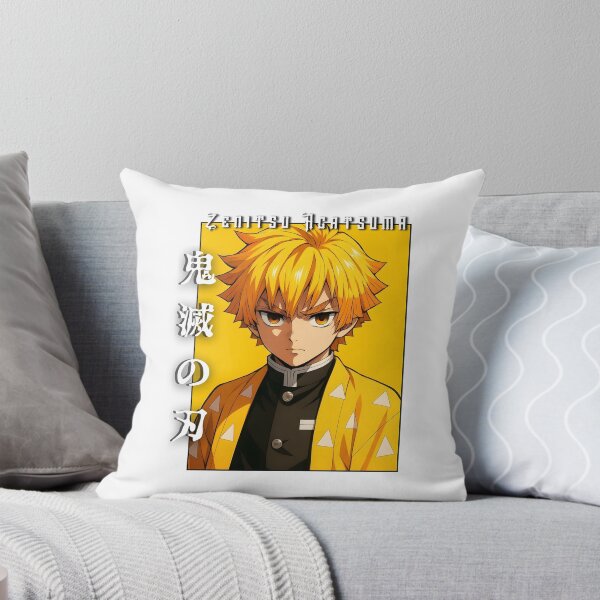 Item preview, Yellow‑Haori Lightning Warrior – Fierce Anime Portrait designed and sold by lamiarte.