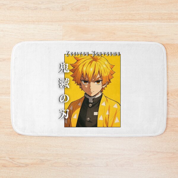 Item preview, Yellow‑Haori Lightning Warrior – Fierce Anime Portrait designed and sold by lamiarte.