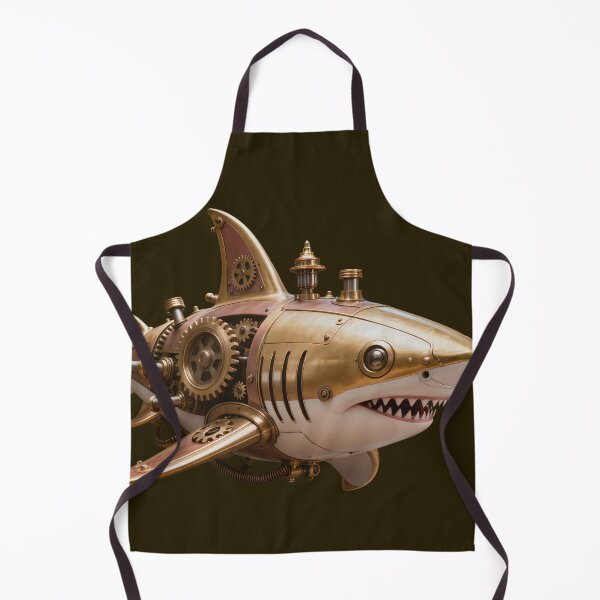 Item preview, Ironjaw Steampunk Shark designed and sold by SynthRaccoon.