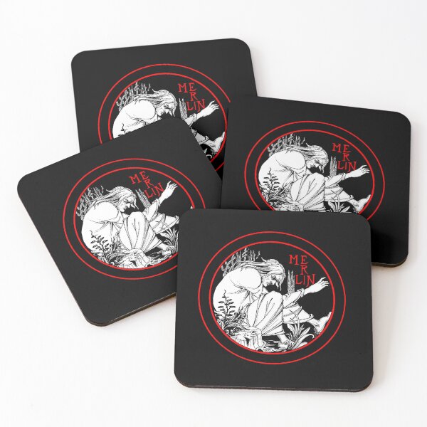 Item preview, Aubrey Beardsley Merlin Morte d'Arthur Art Nouveau Decadent designed and sold by Pixelchicken.