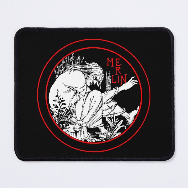 Item preview, Aubrey Beardsley Merlin Morte d'Arthur Art Nouveau Decadent designed and sold by Pixelchicken.