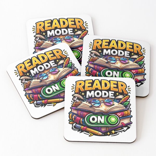 Item preview, Reader Mode On Shirt, Funny Book Lover Gift, Reading Humor Tee, Bookworm Design, Reading Lover T-Shirt designed and sold by UrbanCanvvas.