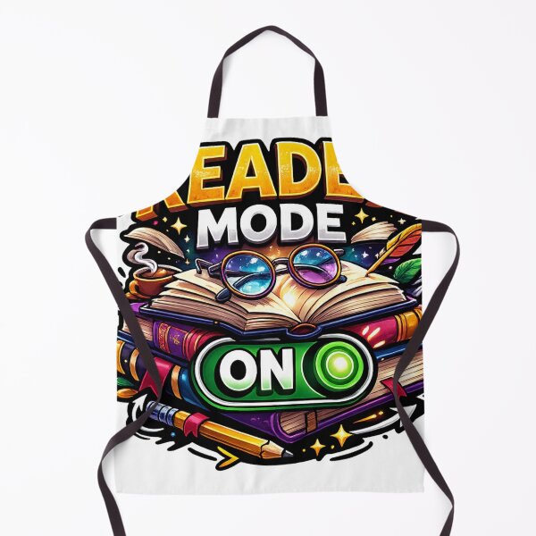 Item preview, Reader Mode On Shirt, Funny Book Lover Gift, Reading Humor Tee, Bookworm Design, Reading Lover T-Shirt designed and sold by UrbanCanvvas.