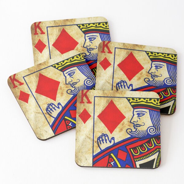 Item preview, Vintage King of Diamonds Playing Card designed and sold by Kiddygifts.