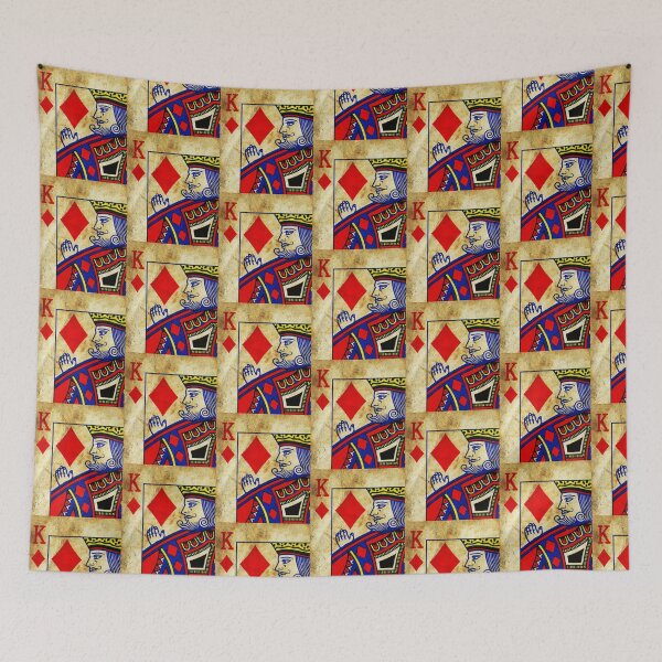 Item preview, Vintage King of Diamonds Playing Card designed and sold by Kiddygifts.