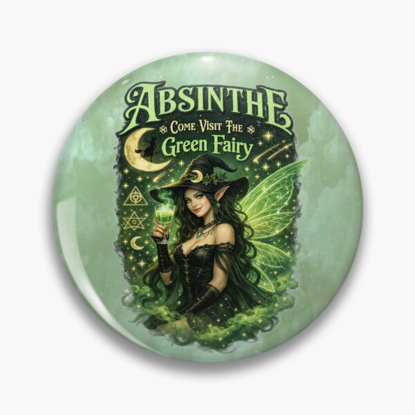 Item preview, Absinthe – Come Visit the Green Fairy designed and sold by MysticOzzy.
