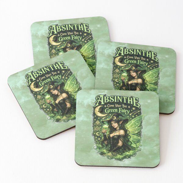 Item preview, Absinthe – Come Visit the Green Fairy designed and sold by MysticOzzy.