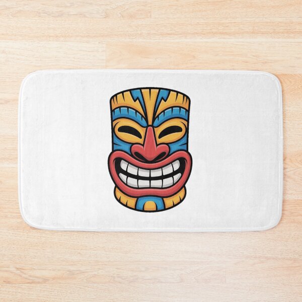 Item preview, Colorful Smiling Tiki Mask designed and sold by YounexxART.