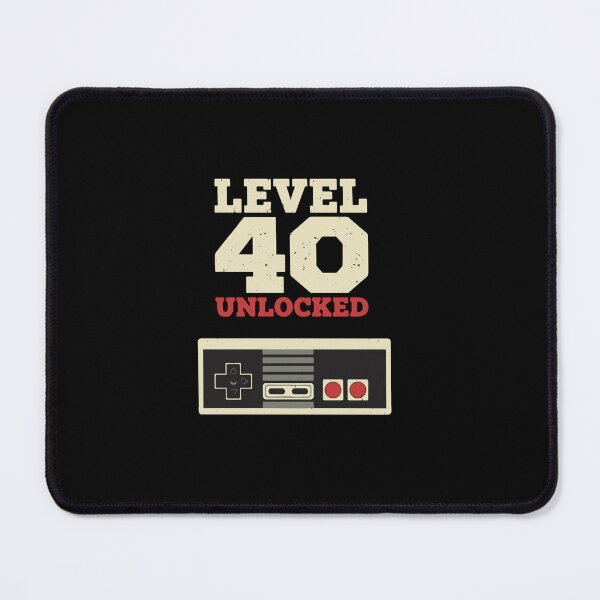 Item preview, Level 40 Unlocked Video Gamer 40th Birthday Retro designed and sold by PopStars1993.
