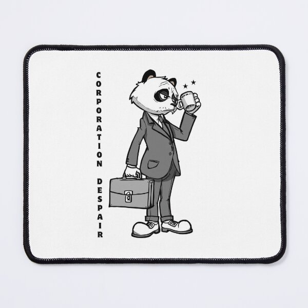 Item preview, Rubber Hose Panda - Funny 1930s Coffe Humor Vintage designed and sold by KateOlimpiaArt.