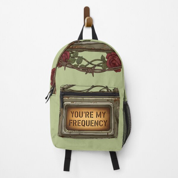 Item preview, You're My Frequency: Vintage Radio with Roses and Barbed Wire designed and sold by Valeriia_Isaieva.