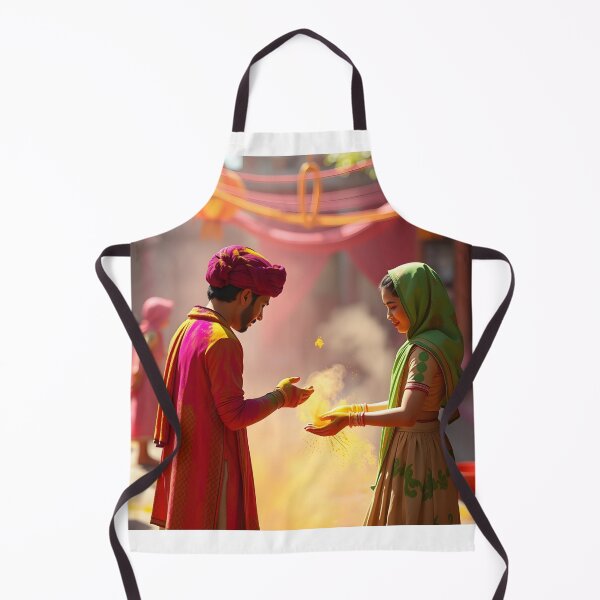 Item preview, Traditional Holi Powder Sticker designed and sold by Teewave-Ashish.