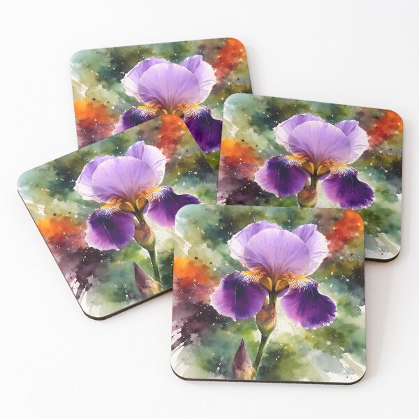 Item preview, Vibrant Iris Bloom designed and sold by cuprum.