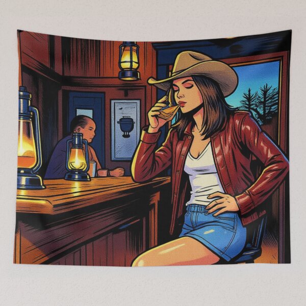 Item preview, Lederbraun Ein Schluck Whiskey designed and sold by pjd94.