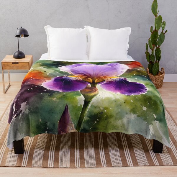 Item preview, Vibrant Iris Bloom designed and sold by cuprum.