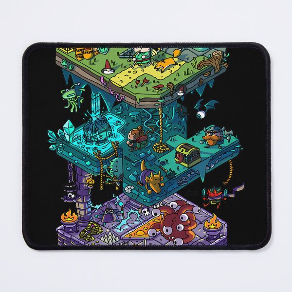 Item preview, Dungeons And Isometric Dragons designed and sold by kulimfadlanz.