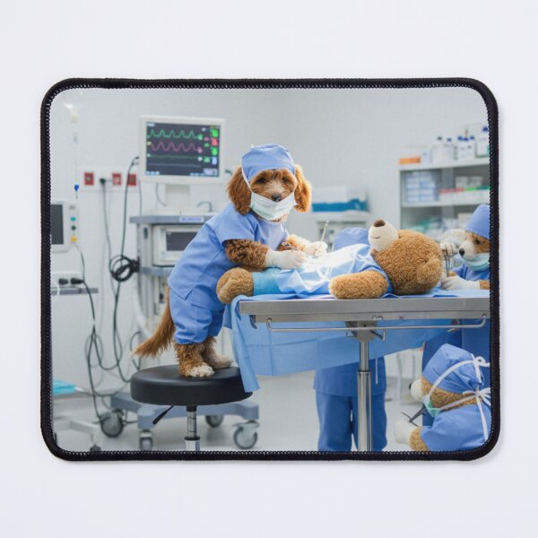 Item preview, Cockapoo Surgeon in Operating Room designed and sold by Paul Thompson Photography.