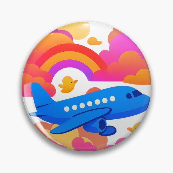 Item preview, Airplane in the Clouds designed and sold by Craftonmegan.